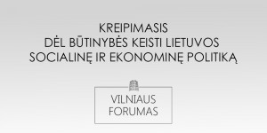 Vilniaus forumas Kreip del ekon polit