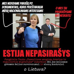 estija ES nepasirasys